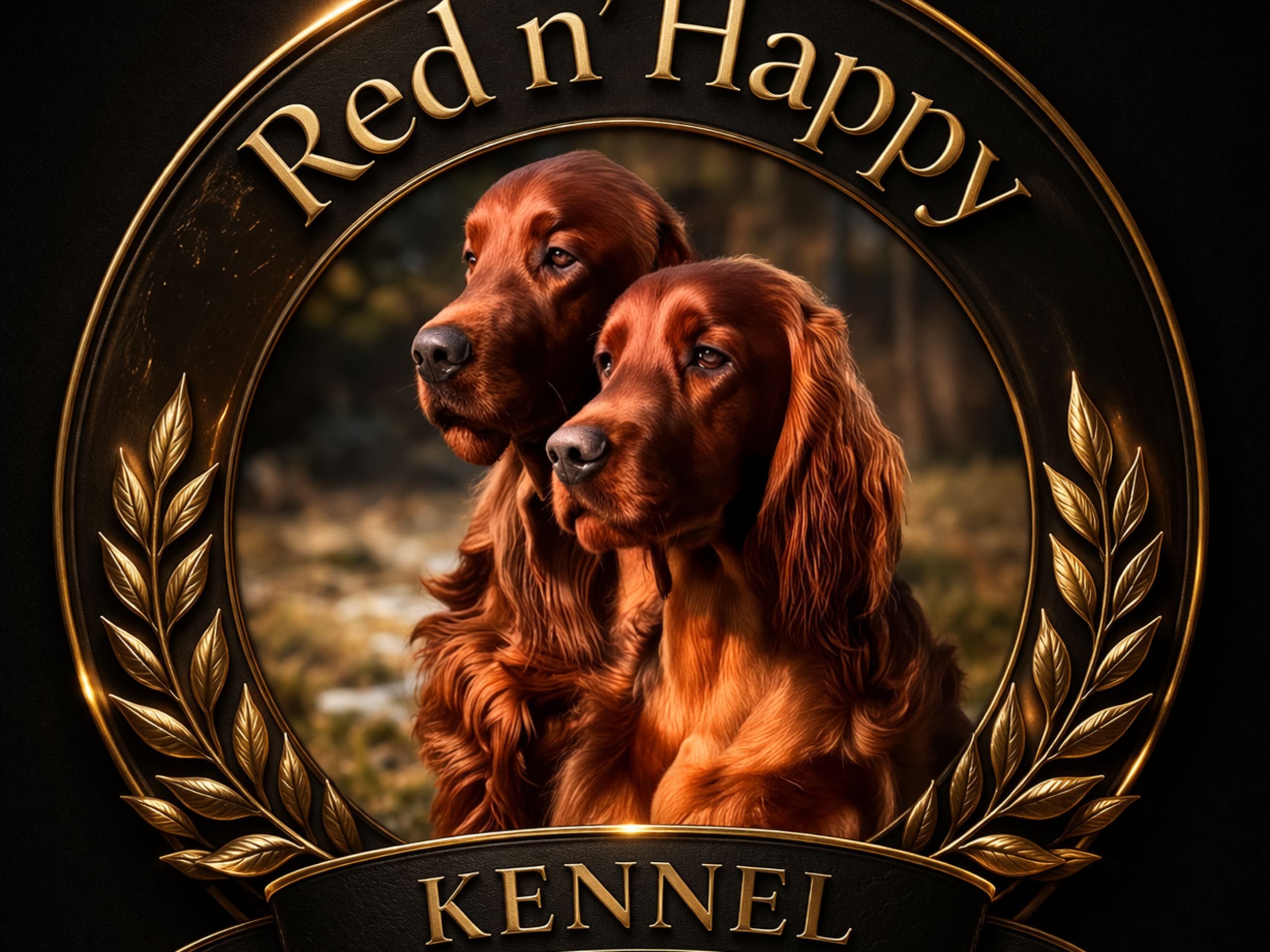 Irsk setter · Ingarö · Red N’ Happy