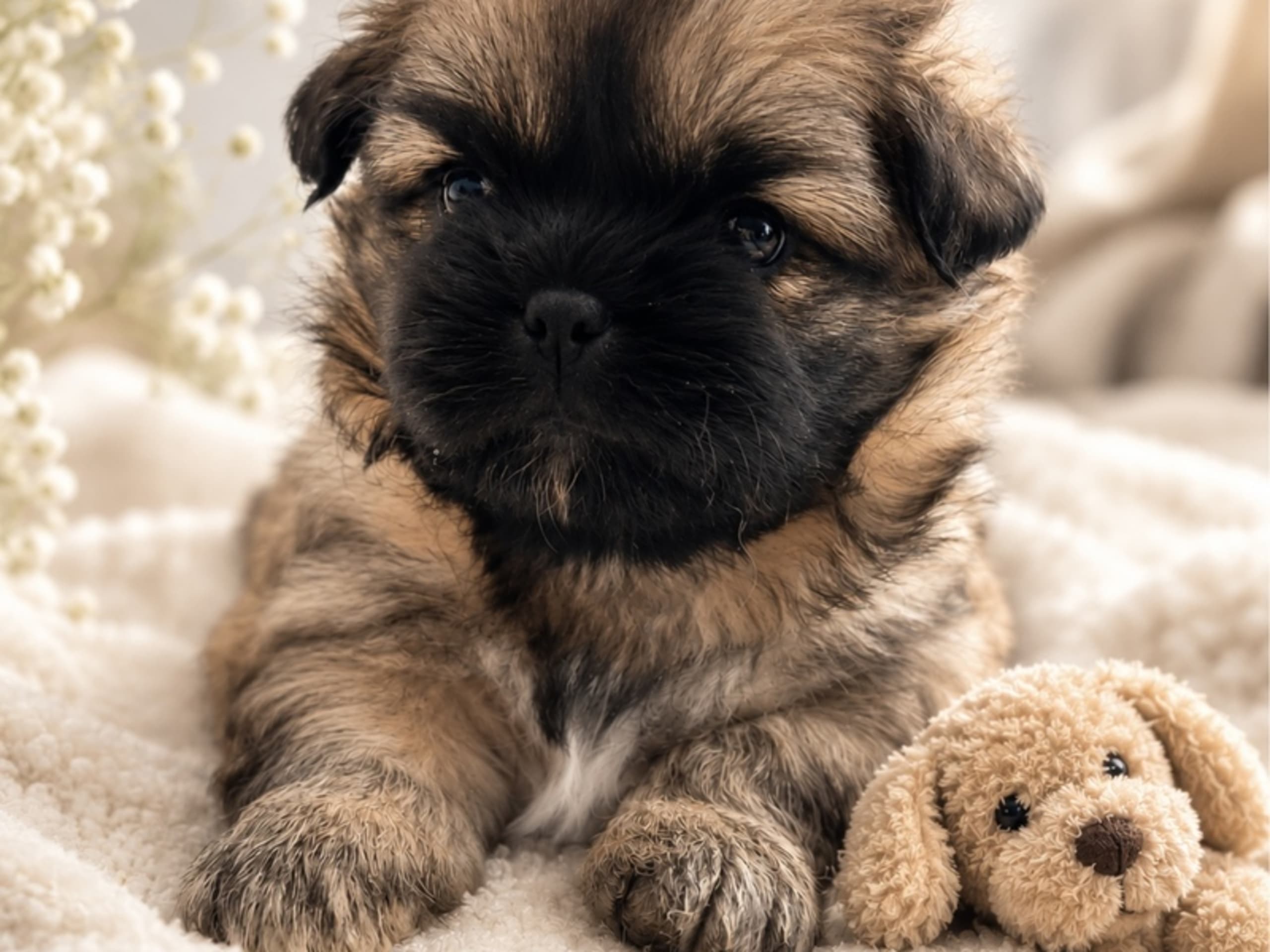 Tibetansk spaniel · Hammel · Cim-Cill