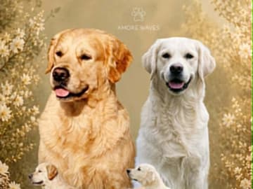 Golden retriever · Nybro · Amore Waves