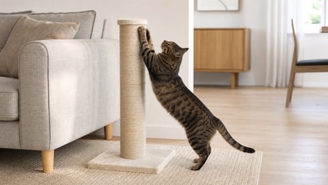 What Should You Do When Your Cat Scratches the Furniture?