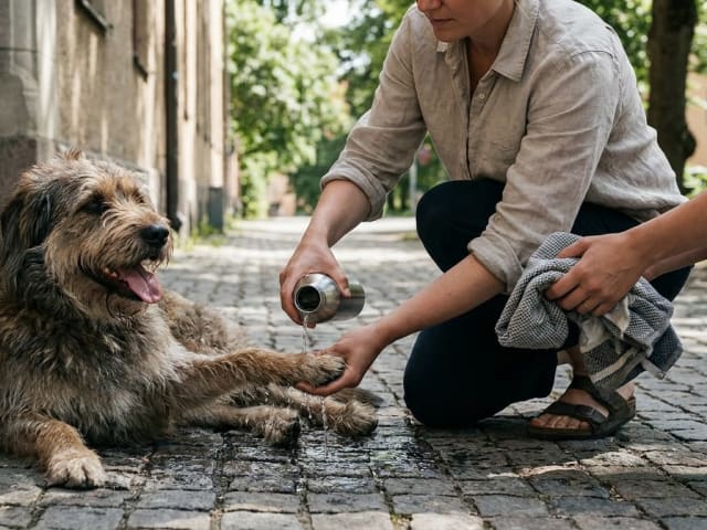 Where to Draw the Line Between a Warm Dog and Suspected Overheating
